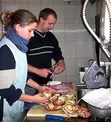 Nono, Eric et Jocelyne au fond